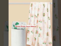 110GSM Material de doble gasa