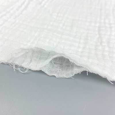 algodón Gauze Swaddle Blanket de 40sX40S 144X114 pijamas del bebé de 3 capas