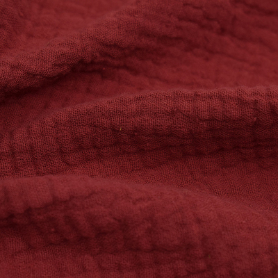 156X120 crespón Gauze Fabric 40SX40S Gauze Blanket No Flurescent Agant orgánico