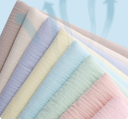120X120X40S 2 capas del bebé de la tela de algodón diáfana para el algodón Gauze Pajamas
