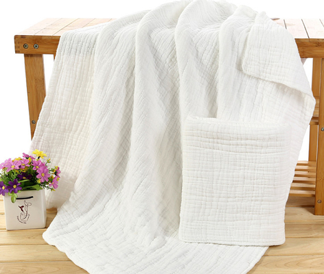 algodón bactericida Gauze Fabric For Clothing de Gauze Fabric el 70% del pañal 128X86