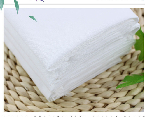 doble blanco Gauze Fabric Cotton Gauze Blankets de 60S 168X86 respetuoso del medio ambiente