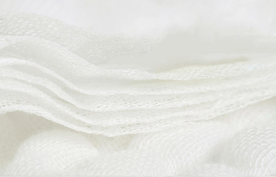 Tres manta tejida de Gauze Material Fabric Gauze Swaddle del algodón de la capa 150gsm