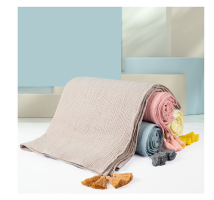 La tela de Constant Temperature Baby Crepe Gauze guarda 135GSM caliente