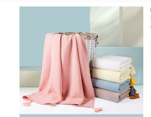 La tela de Constant Temperature Baby Crepe Gauze guarda 135GSM caliente