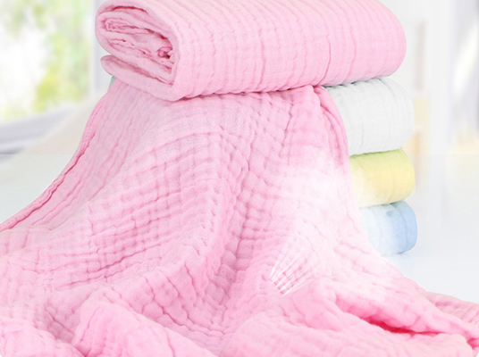 Seis algodones respirable Gauze Fabric For Sleeping Bag de la arruga del grado A de la capa