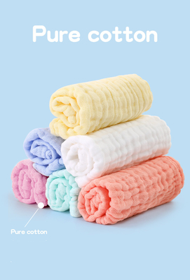 Relativamente flojamente el 100% Gauze Fabric Three Layers Breathable tejido modal
