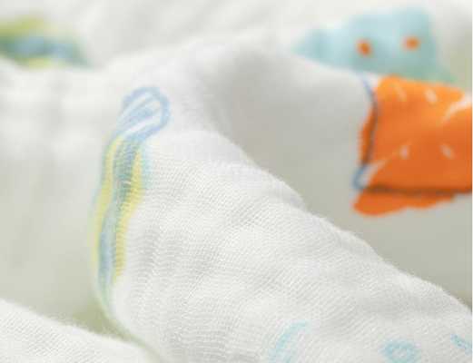 Envoltura desenroscada Gauze Fabric For Newborn Wraps de la fibra respirable