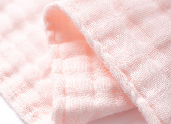 Absorción de agua de Gauze Swaddle Blanket Degradable Good del doble de la fibra de las algas