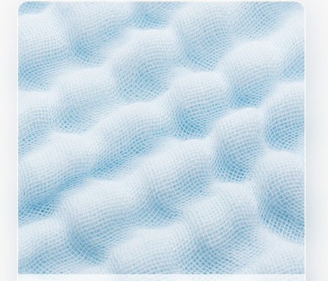 Tejido cuatro capas del bebé de la envoltura de Gauze Fabric 110X110 del retiro del ácaro