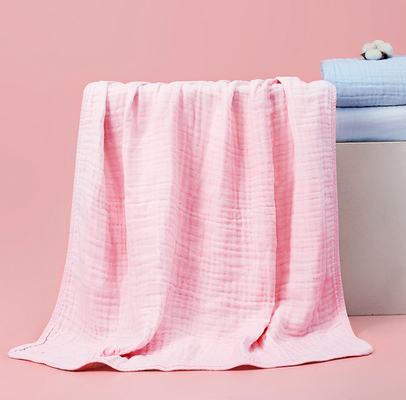 40S rosa tejido modal Gauze Fabric