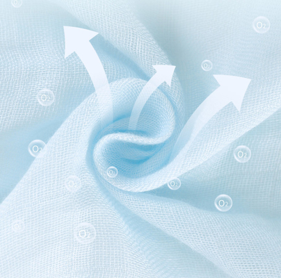 Bebé suave Gauze Fabric del cuarto de niños de la fibra