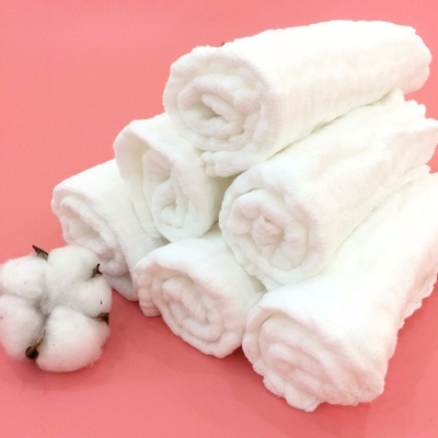 Algodón de bambú del 60% el 40% toalla de Gauze Fabric Baby Swaddle Bath de 4 capas