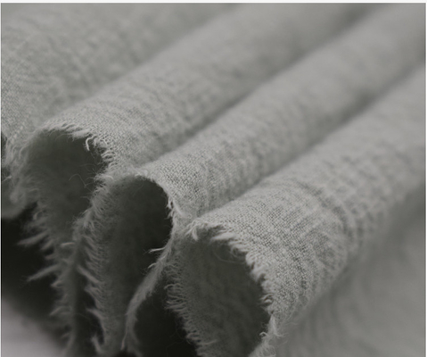 Tela ambiental Gauze Fabric anaranjado de la manta de la muselina 110GSM