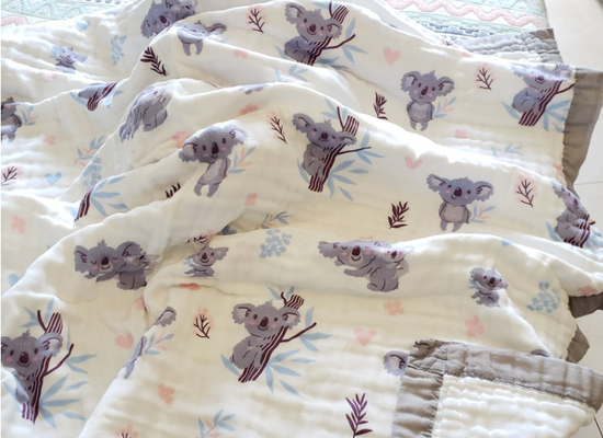 Envoltura modelada Gauze Fabric Non Irritating Biodegradable de los niños 40S