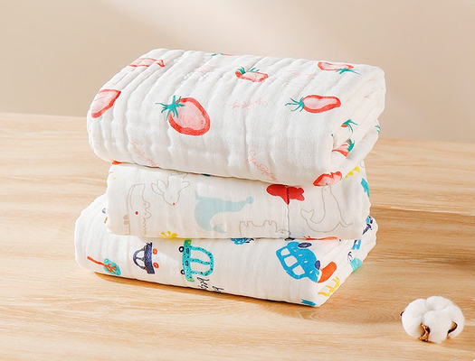 Envoltura modelada Gauze Fabric Non Irritating Biodegradable de los niños 40S