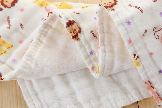 Los niños califican la envoltura Gauze Fabric Three Layer Keep del crespón caliente