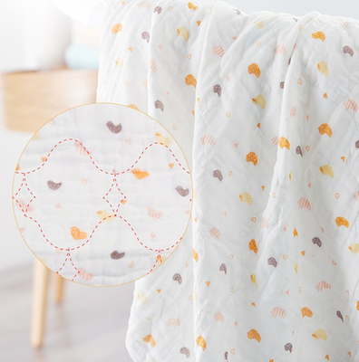 Cuatro capas Gauze Fabric orgánico