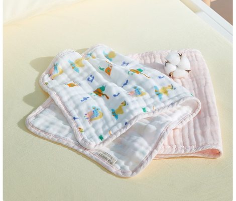 40S seis acoda al peso ligero impreso algodón peinado de Gauze Fabric 260gsm
