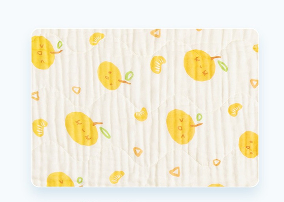 Peinar aduana del algodón imprimió la toalla de baño de la envoltura de los niños de Gauze Fabric 170gsm