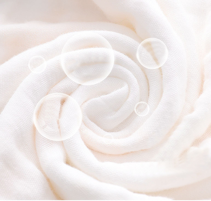 Peso ligero estático anti recién nacido de Gauze Fabric For Infant Clothing de 4 capas