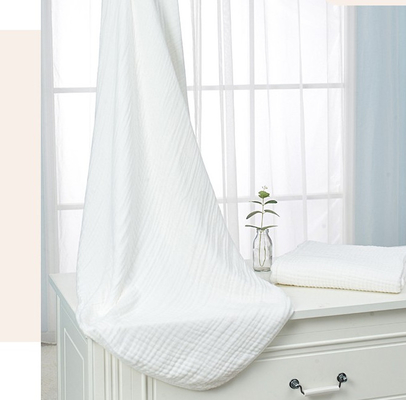 permeabilidad del aire de Gauze Fabric Cotton Gauze Cloth de la luz 210gsm gran
