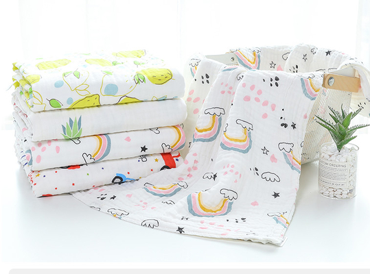 200gsm el bebé sano Gauze Fabric 40S peinó el algodón Gauze Fabric natural