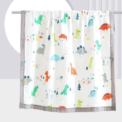 Adultos rizados de múltiples capas de Gauze Fabric Gauze Blankets For 53 pulgadas
