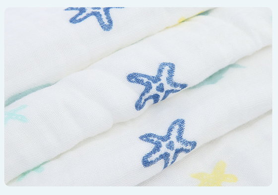 Algodón puro de los niños 40S parásitos atmosféricos antis de Gauze Fabric For Newborn Clothes de 4 capas