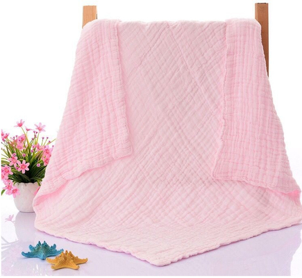 Bebé verde claro Gauze Blankets 200GSM