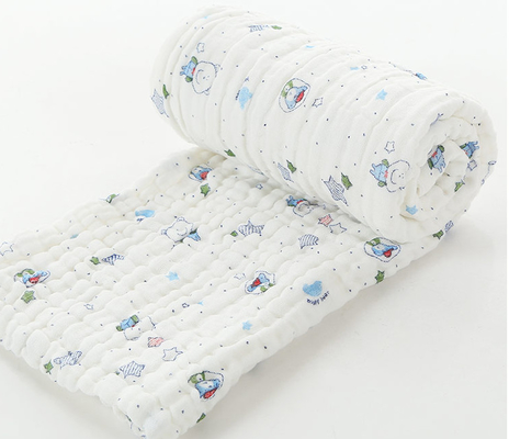 Tela infantil de la absorción mullida de 40S 250GSM Gauze Cloth Fabric Good Water