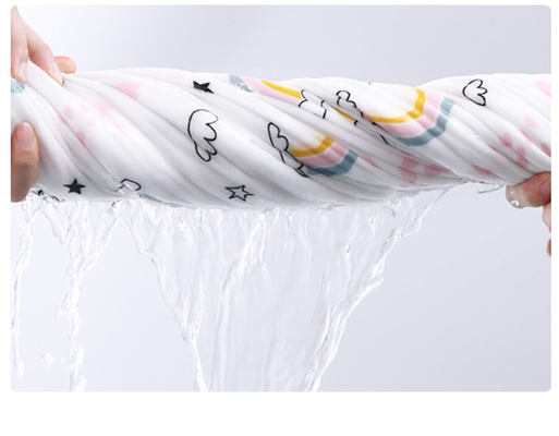 Eco Gauze Fabric Baby Gauze Blankets natural amistoso el 100m/rollo