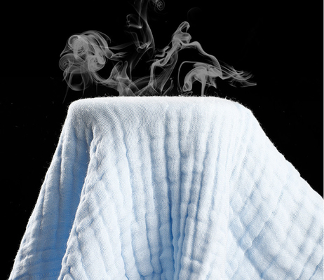 Firmeza que teñe a Gauze Fabric Multilayer Gauze Material sólido por la yarda