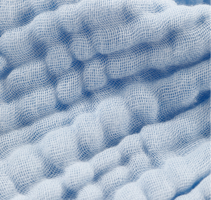 Firmeza que teñe a Gauze Fabric Multilayer Gauze Material sólido por la yarda