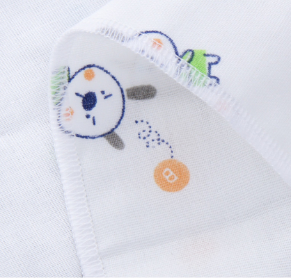 Dos capas del doble Gauze Material Bamboo Swaddle Blanket de 40S 125GSM