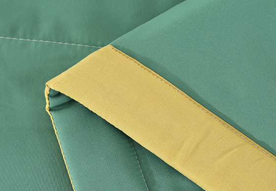 Una tela sana natural de la fibra de la soja de la capa para los pantalones de la camisa respirables