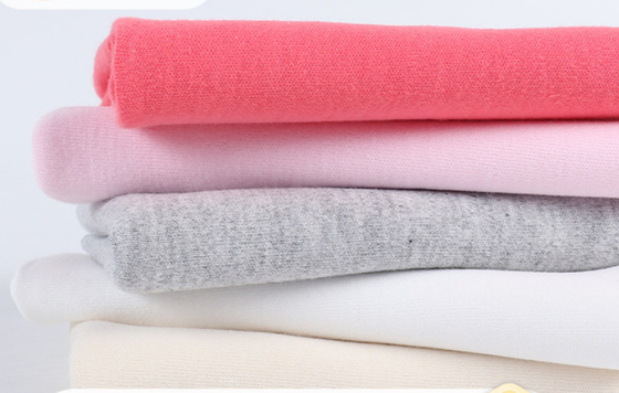 Jersey doble de Gauze Fabric 40S de la ropa del bebé 190GSM del cepillo natural del peine