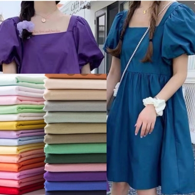Señora tejida 135-142GSM Skirt Fabric de la camisa del hombre de las telas del vestido del algodón de 40SX40S 140X100