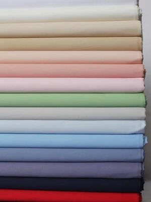 Señora tejida 135-142GSM Skirt Fabric de la camisa del hombre de las telas del vestido del algodón de 40SX40S 140X100