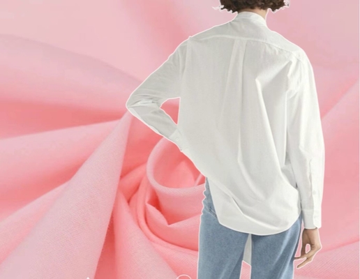 Moda infantil llana de la primavera de la ropa de sport de las blusas 40sX40s 138GSM de la tela del algodón sano