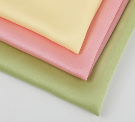 Nobile satin brillante de tejido de poliéster vestido Sapatillas imitación de seda