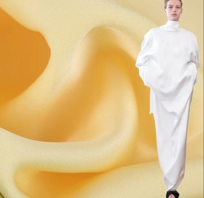 Tejido de satén de contracción mínima para ropa Material suave y cómodo