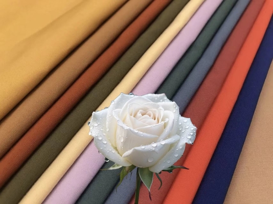 35% de algodón / 65% de poliéster 240 g/m2 ropa de trabajo chaqueta uniforme abrigos tejido