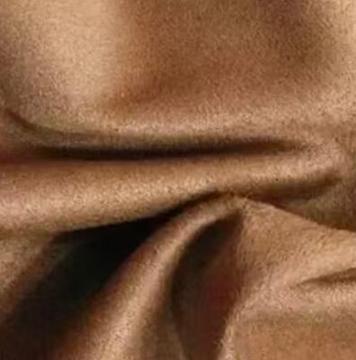 Imitación de cuero de fibra de terciopelo 90%poliéster 10%Spandex350gm Tejido de abrigo