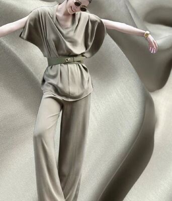 Fibra de celulosa regenerada 100% Cupro 113gsm Tejido Cupro Vs Viscosa