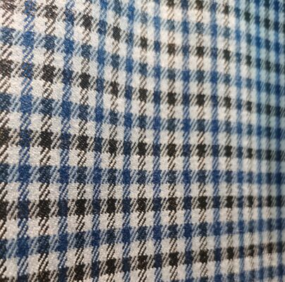 27%Rayon 70%Polyester 3%Spandex 260gm Tejido de textura lisa resistente a las arrugas y duradero