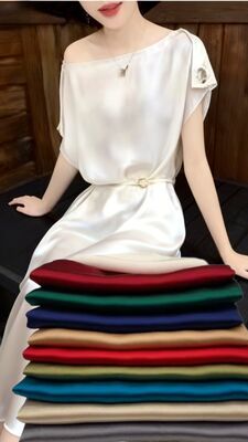 74% Poliéster 26% T800 210gsm Vestido de noche Ropa de noche Material uniforme Ropa de exterior