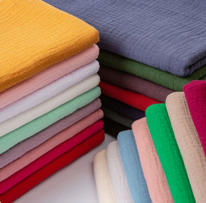 130GSM Tejido de doble gasa de algodón al 100%
Naturalmente suave, suave para la piel delicada, diseñado para una infancia sana.