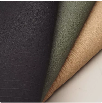 Tejido CVC Anti-Estático Anti-Desgarro 150gsm para Ropa de Trabajo, Mezcla para Uniformes Profesionales