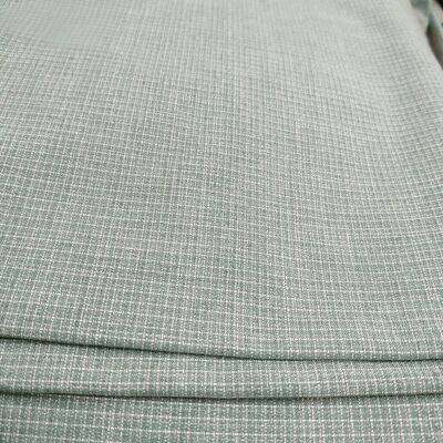 Tejido de chaqueta teñido de hilo con 68% de poliéster 30% de rayón 2% de espandéx para uniformes